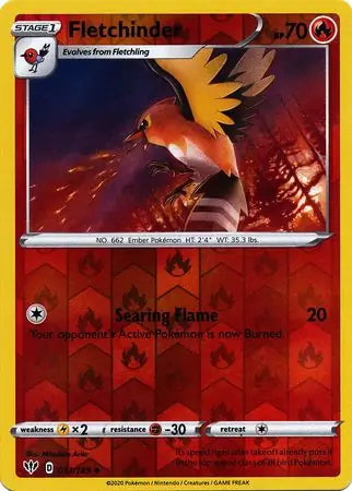 Darkness Ablaze Fletchinder #31/189 reverse holo